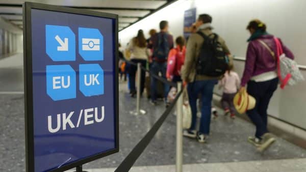 Airport border control